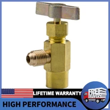 AC Can Tap Valve Opener Recharge Hose Adapter Tool Freon Car Self-Sealing