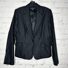 Banana Republic Size 10 Black Blazer