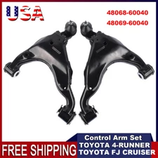 Front Lower Control Arm Set LH & RH Side For 2010-2023 Toyota 4runner Fj Cruiser