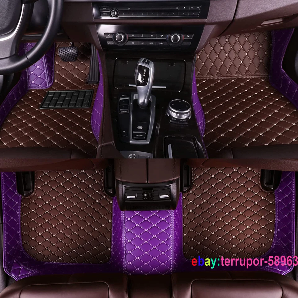 Водонепроницаемые роскошные нескользящие заказные коврики напольные коврики для Volkswagen Golf - Изображение 4 из 4