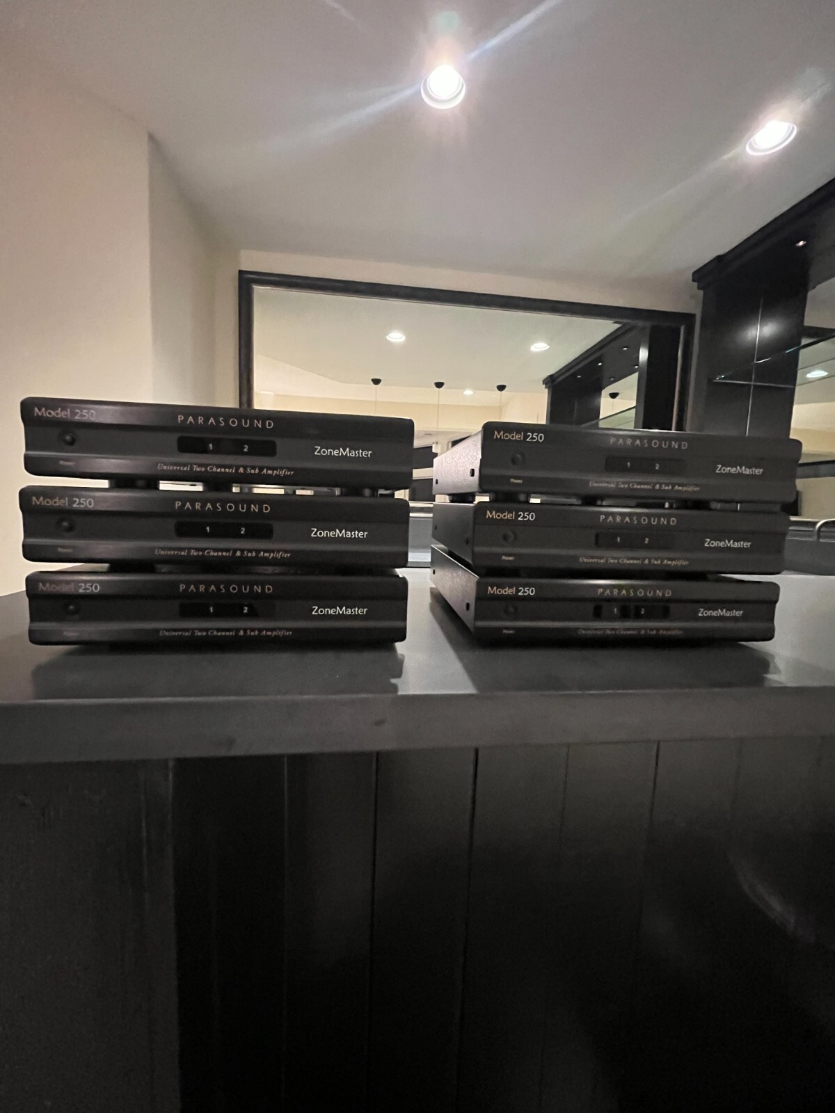 Parasond Zonemaster Model 250 -- Universal 2 Channel & Sub Amp -- Home Theater