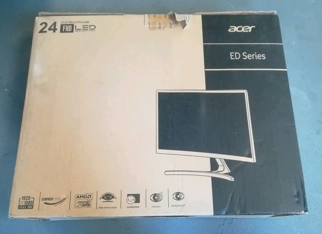 Acer Ed242qr 23.6 Full HD 1080p Curved 