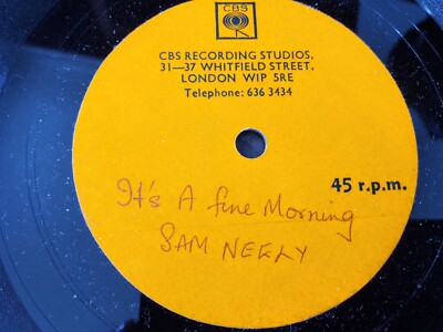 Sam Neeley You Can Have Her 2 Sided Acetate 