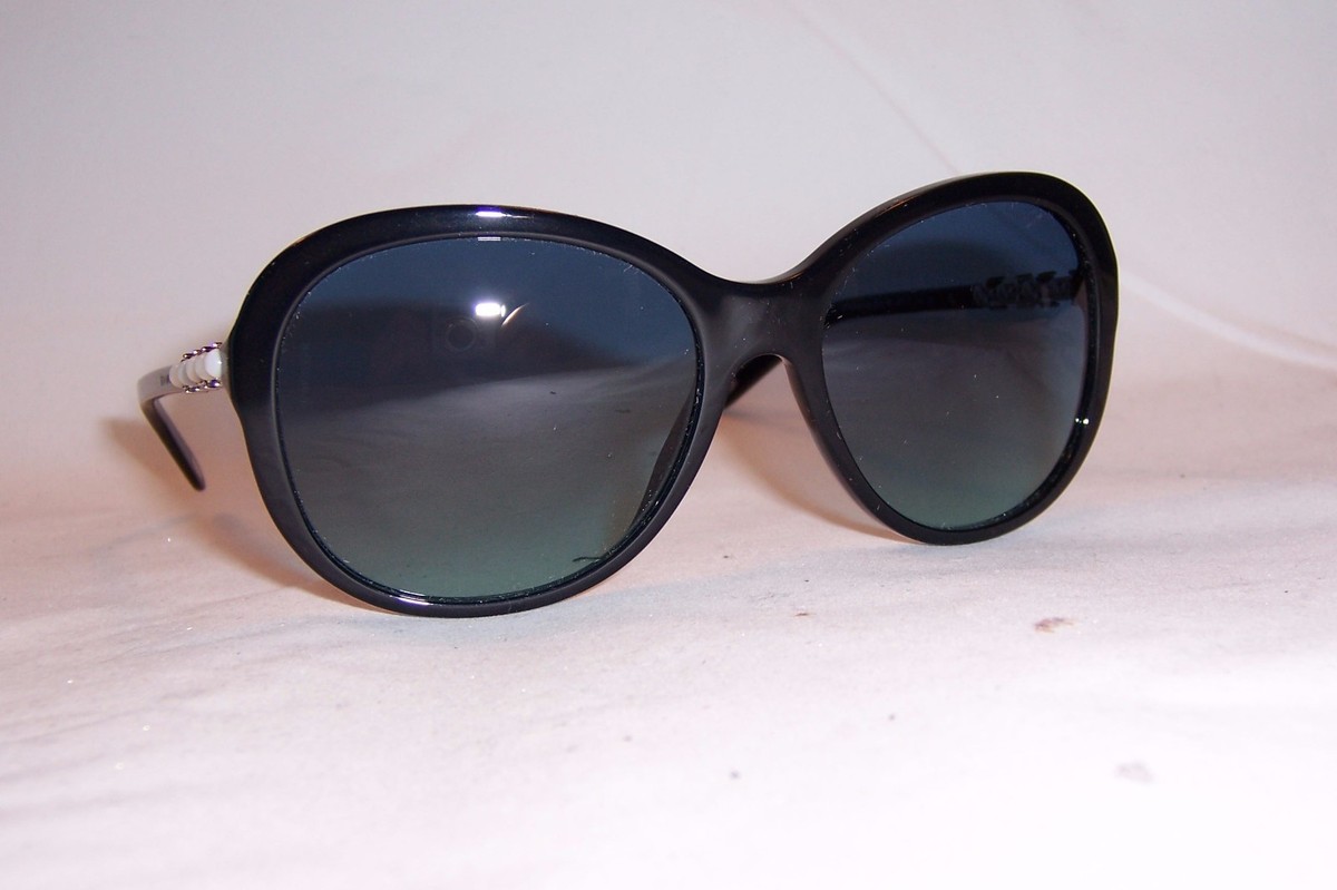 NEW TIFFANY & CO SUNGLASSES TF 4104HB 80019S BLACK/BLUE  display picture 1