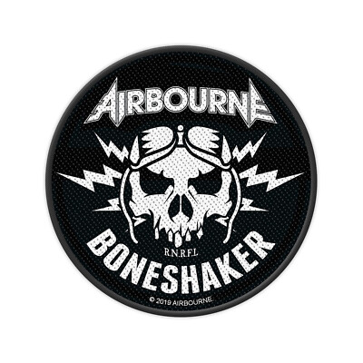 AIRBOURNE PATCH AUFNÄHER # 9 BONECRUSHER 9cm FLICKEN ABZEICHEN