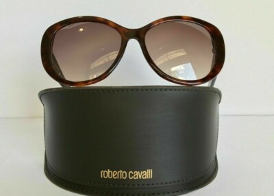 Roberto Cavalli Havana Tortoise Temoe Sunglasses New Roberto Cavalli Authentic Temoe Havana Gold 727S 52F  main image 4