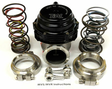Tial Authentic Ext Wastegate Mv-s 38mm V-band 0.3 To 1.7 Bar All Springs Black
