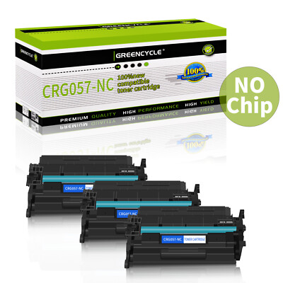 3PK CRG057 Toner for Canon ImageCLASS MF445dw MF443dw LBP223dw No Chip