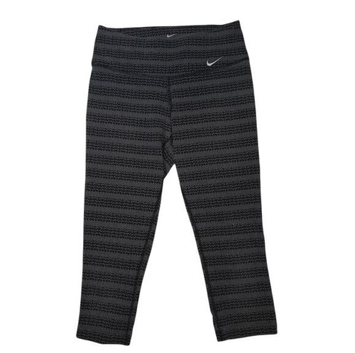 Nike Dri Fit XS Crop Leggings Black 