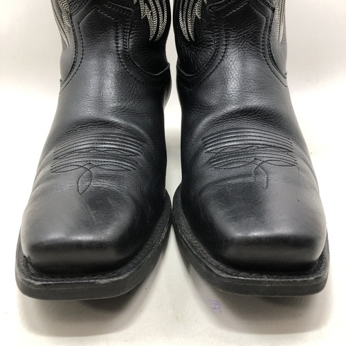 Ariat Legend Square Toe Cowboy Boots Size 10 EE 10002296 35705 Black - Picture 5 of 10