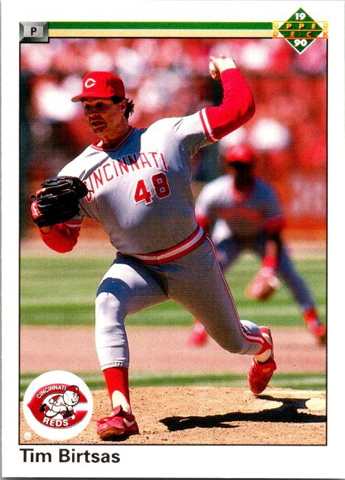 1990 Upper Deck #137b Tim Birtsas