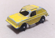 Vintage Volkswagen RABBIT TootsieToy Yellow Diecast Toy Car Made in USA VW Golf
