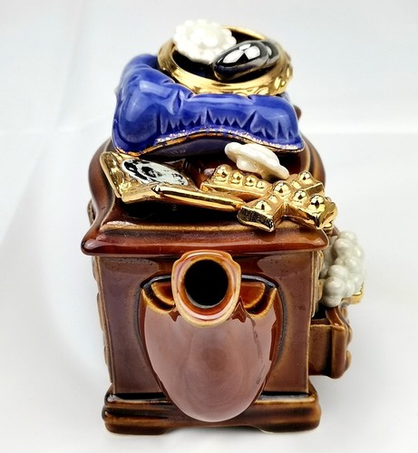 Cardew Design Jewellery Wedding Teapot Designed Handcrafted For H Samuel Vintage - Picture 6 of 24