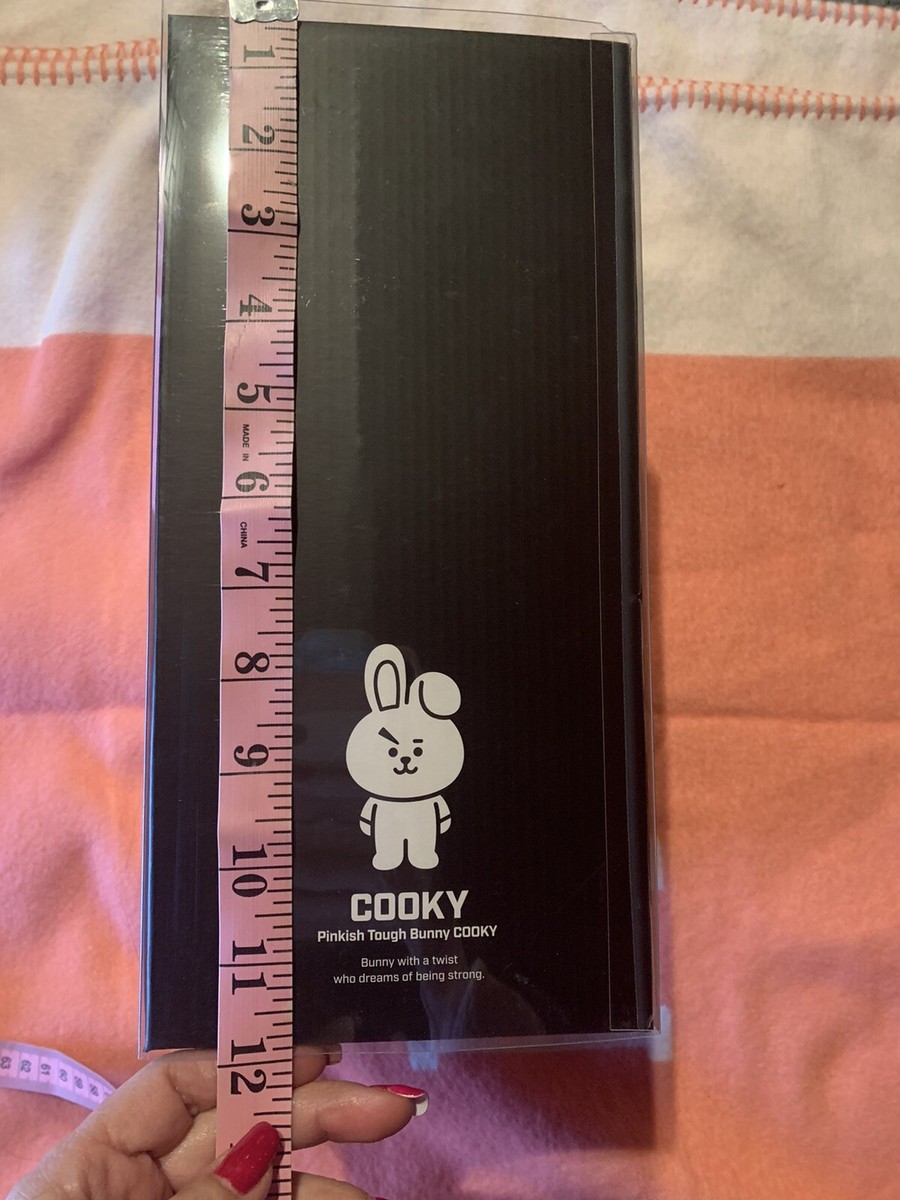 BT21 Cooky Plush Toy Jungkook BTS Line Friends Pinkish Tough bunny