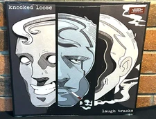 KNOCKED LOOSE - Laugh Tracks, Limited CHERRY RED ECO COLORED VINYL LP New+Sealed