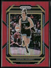 2023 Panini Prizm WNBA - Marina Mabrey #124 Red Prizm 16/199