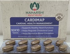 Maharishi Ayurveda Cardimap Tabs  For Blood Pressure  Free Shipping