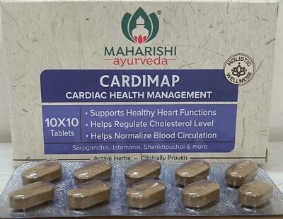 Maharishi Ayurveda Cardimap Tabs | Per la pressione sanguigna | Spedizione gr...