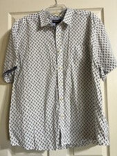 Johnston & Murphy Pineapple Men’s Short Sleeve Shirt-Size XXXL