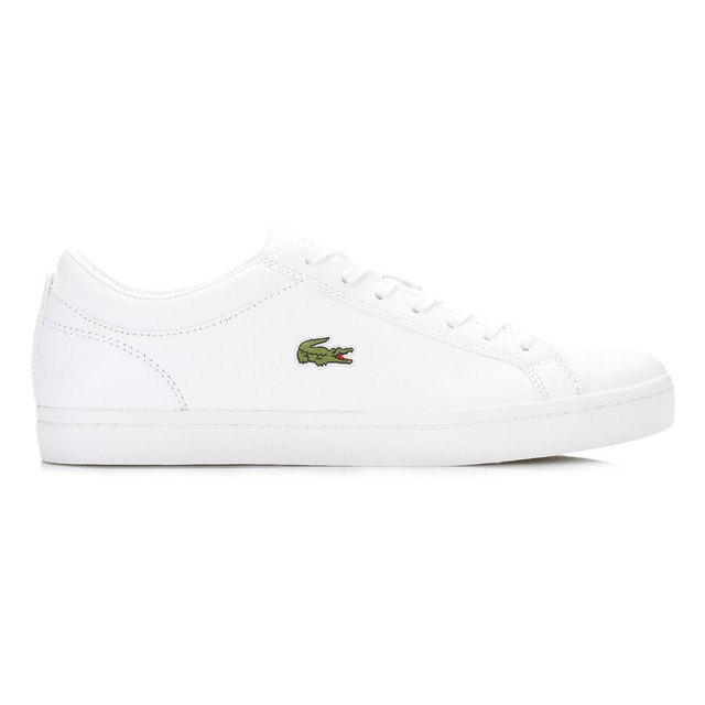 lacoste pink and white trainers