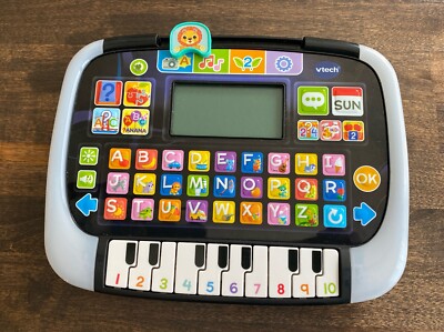 Vtech V.Reader Little Apps Tablet Letter Buttons with Piano Keyboard Tested