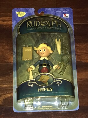 RUDOLPH ISLAND OF MISFIT TOYS MEMORY LANE HERMEY DENTIST ACTION FIGURE NEW NOS