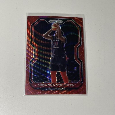 2021 Panini Prizm WNBA Ruby Wave Prizm #35 Shekinna Stricklen Dream