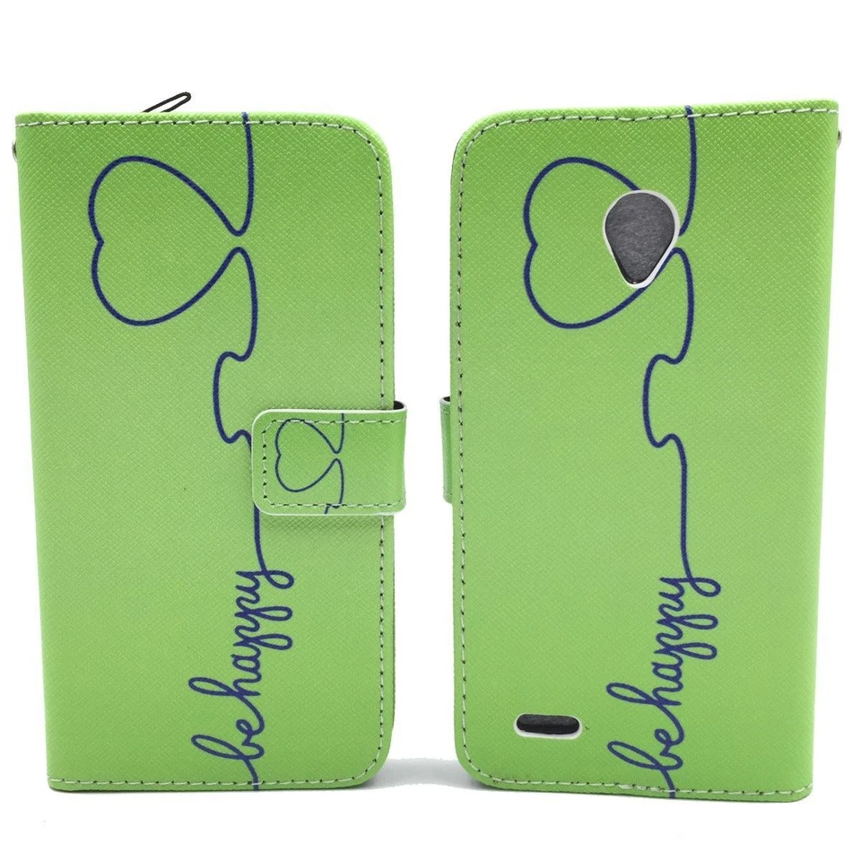 Custodia Cellulare Protettiva per Vodafone Smart Prime 6 Cover Wallet Nuovo - Immagine 3 di 4