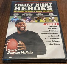 Friday Night Heroes DVD with Tom Brady ~ New Factory Sealed ~ lot t417
