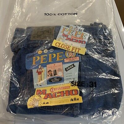 Vintage PEPE Macho Jeans Mens Size 31 Close Fit Classic Vintage PEPE Macho Jeans Mens Size 31 Close Fit Classic