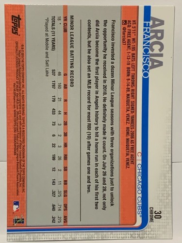 2019 Topps Chrome Baseball - Vet and RC & Rookie Gold Cup 1-204 - You Pick (a166 - Picture 64 of 390