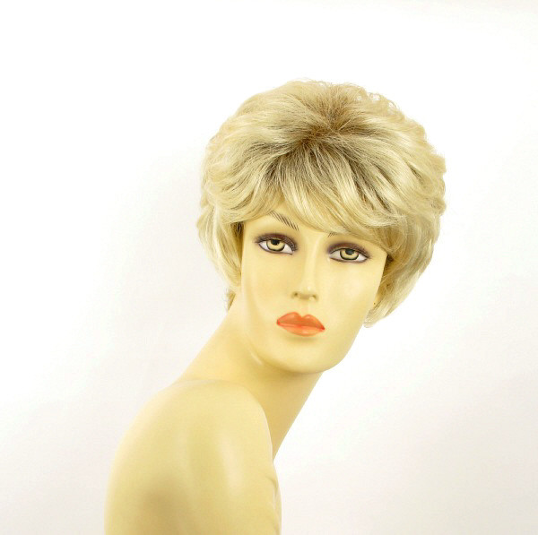 Perruque courte blonde pour femme look moderne et élégant CLEMENTINE YS