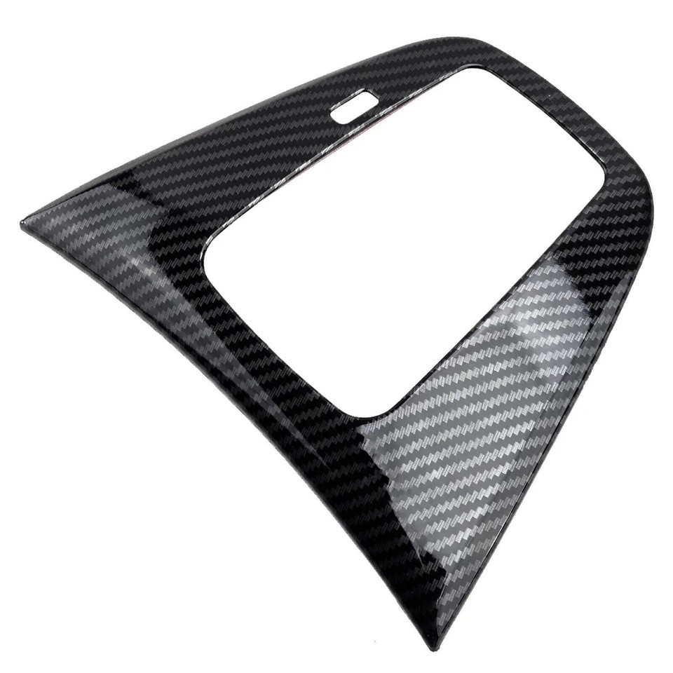 Carbon Fiber Look Gear Shift Panel Trim Cover Fit For Honda CRV CRV