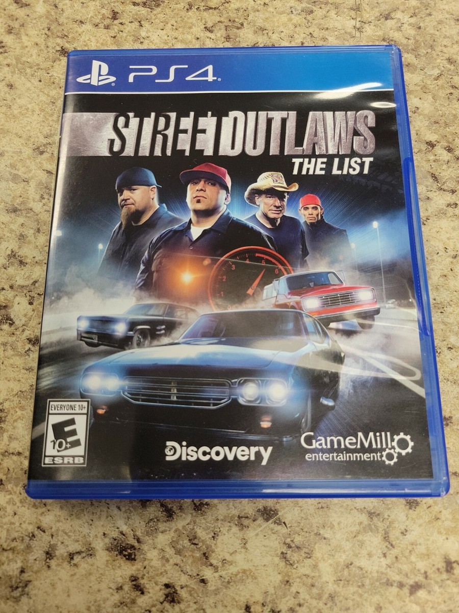 Street Outlaws: The List -( Sony PlayStation 4) PS4 856131008114| eBay