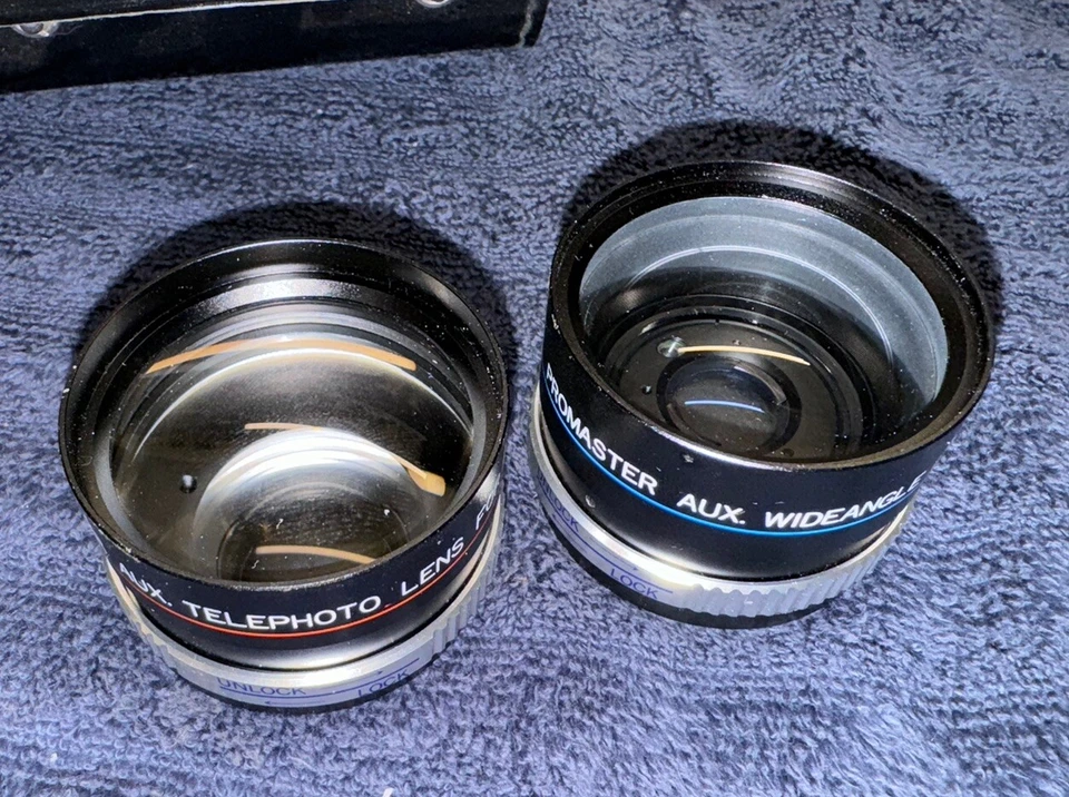 PROMASTER Aux Wide Angle & Aux Telephoto Lens for AF35M II - Image 2 of 4