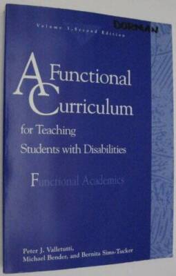 A Functional Curriculum for Teaching Students With Disabilities: Function - GOOD
