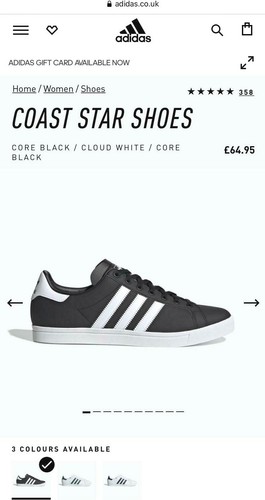 Women's/unisex coast star trainers RRP 