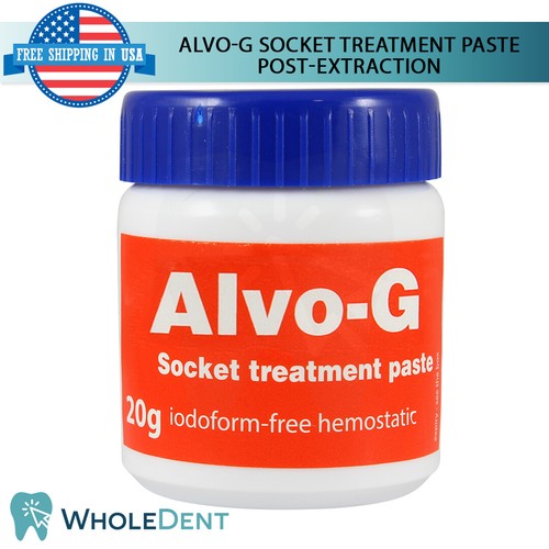 Alvo-G Dry Socket Treatment Paste Post Teeth Extraction Cure Dental Non Iodoform - Picture 3 of 3