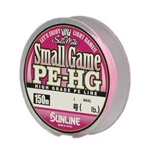 SUNLINE PE Line Saltimate Small Game HG 150m #0.15 2.5lb Sakura pink