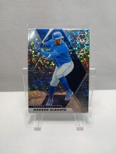 Hanser Alberto 2021 Panini Mosaic Quick Pitch Silver Prizm Parallel #55 Royals