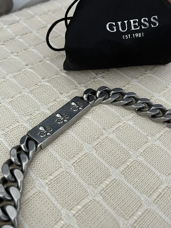 Guess Edelstahl-Halskette Limitierte Auflage & fast Überall Ausverkauft! - Bild 2 von 4