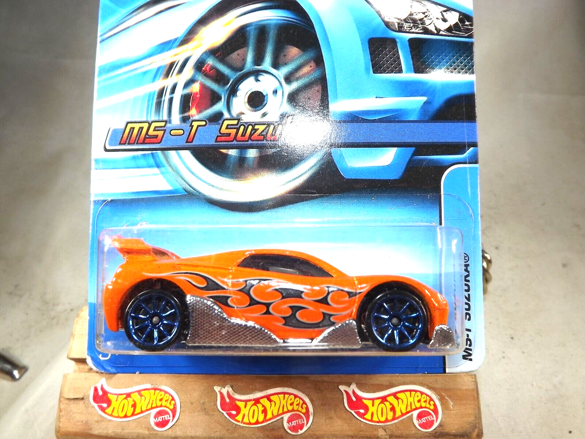 2006 Hot Wheels Collector #209 MS-T SUZUKA Orange w/Blue 10 Spoke