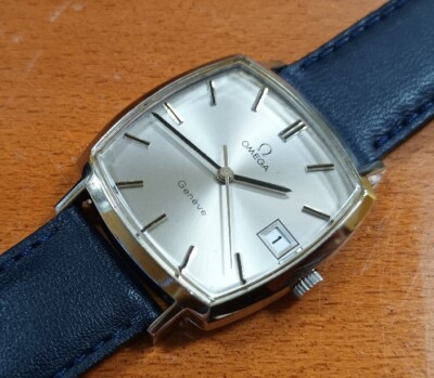 Omega Genève Cal.1030 132.0052 Hand Winding 70's TV Format 