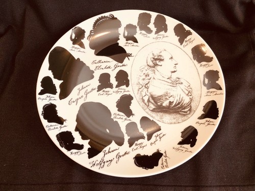 Goethe Hochst Porcelain Plate New - Picture 4 of 6