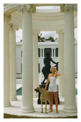C. Z. Gast 1955 Original Slim Aarons C Druck Archiv gestempelt 30x40  cm