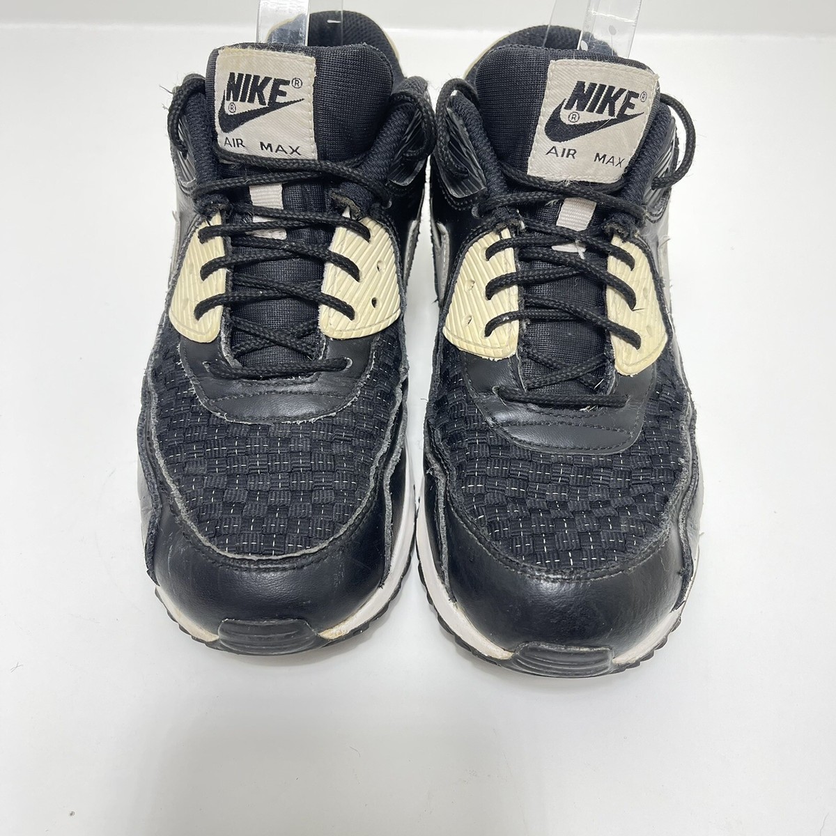 Nike Air Max Black White sneakers Shoes Youth 6.5 724882-101