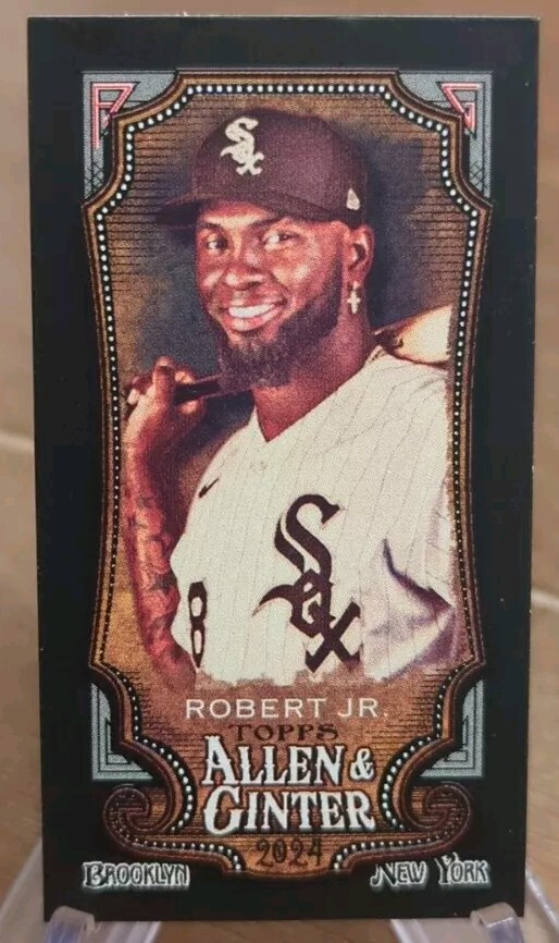 2024 Topps Allen & Ginter Mini Black SP Luis Robert Jr Chicago White Sox