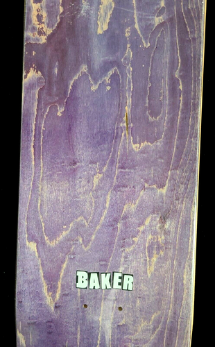 Riley Hawk Baker Piled Red B2 Skateboard 8.125" Deck *New in Original Shrink* - Picture 10 of 12