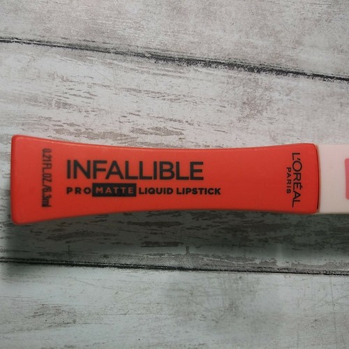 L'oreal Paris Infallible Pro-matte Liquid Lipstick #826 Mademoiselle Mango - Picture 7 of 7