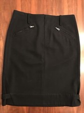 Jean Paul Gaultier Femme Black Skirt Zip Pockets Side Buckles 8